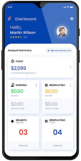 Mobile App Dashboard
